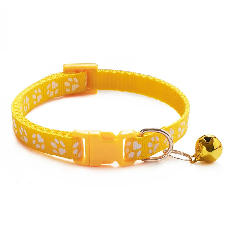 Multi-color optional necklace ring cat rope collar