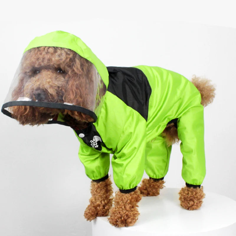 Technical Outdoor Pet Rain Jacket