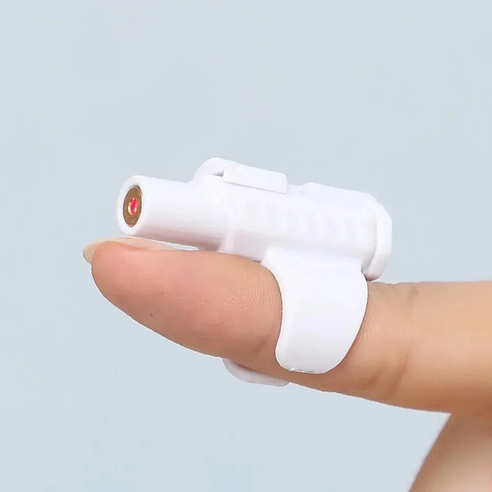Fun indoor cat activity featuring a portable mini laser cat toy that encourages movement, exercise, and playful interaction.