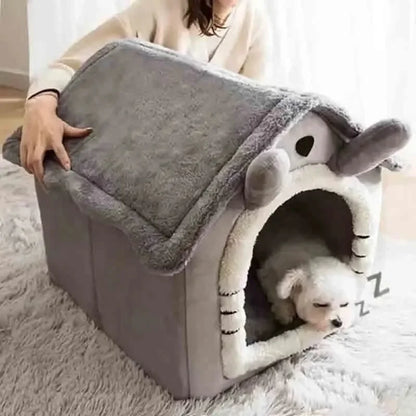Shop the indoor warm pet tent house with a soft, removable cushion for your dogs & cats. Perfect for keeping pets warm in winter.