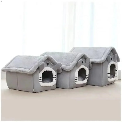 Shop the indoor warm pet tent house with a soft, removable cushion for your dogs & cats. Perfect for keeping pets warm in winter.