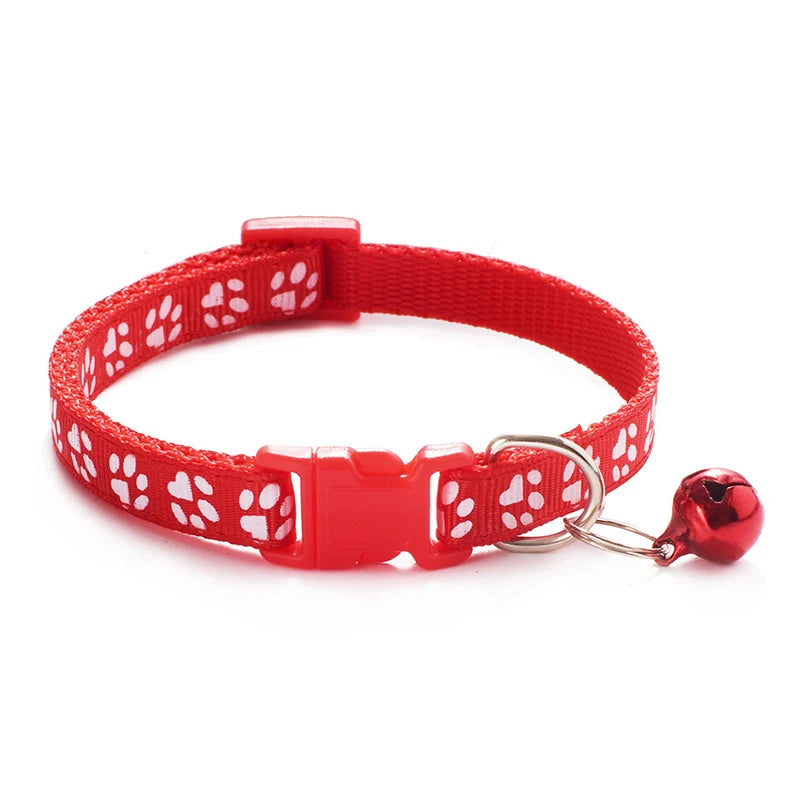Multi-color optional necklace ring cat rope collar
