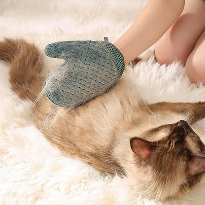 Pet Grooming Glove Brush
