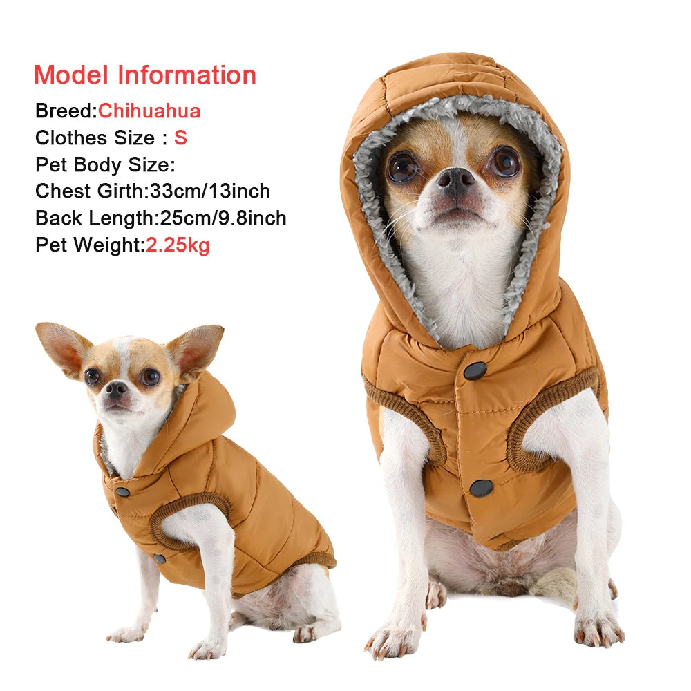 Hooded Warm Pet Hoodie Jacket