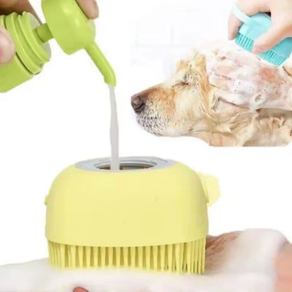 Silicone Pet Bath Massage Gloves