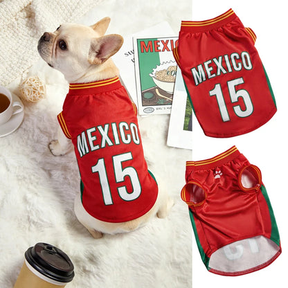 Athletic Pet Tee & Summer Jersey