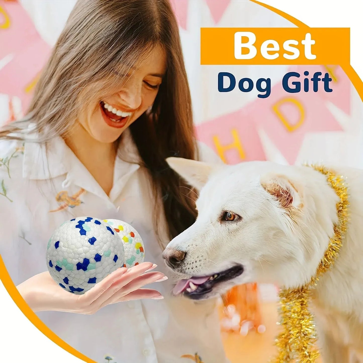 Durable Dog Chew Ball