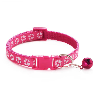 Multi-color optional necklace ring cat rope collar
