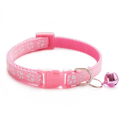 Multi-color optional necklace ring cat rope collar