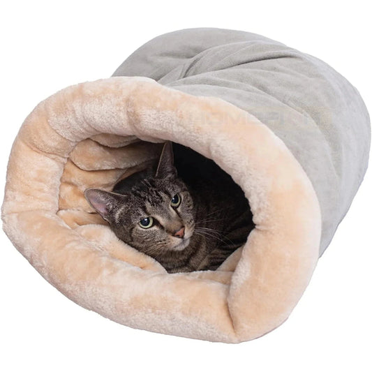 Winter Cat Sleeping Bag Nest