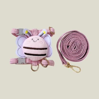 Bee Design Pet Harness Leash