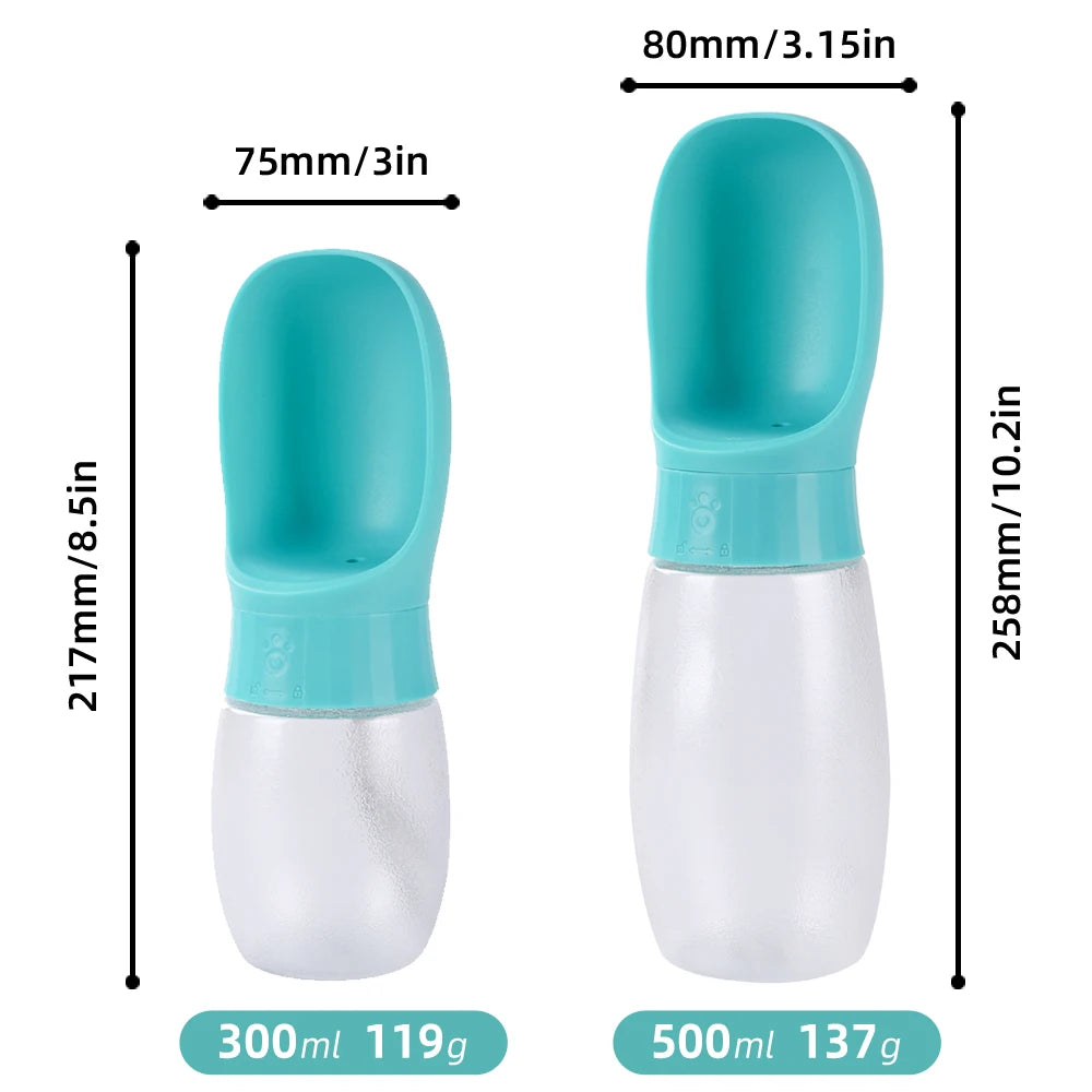 Portable Pet Water Bottle (300ml / 500ml)