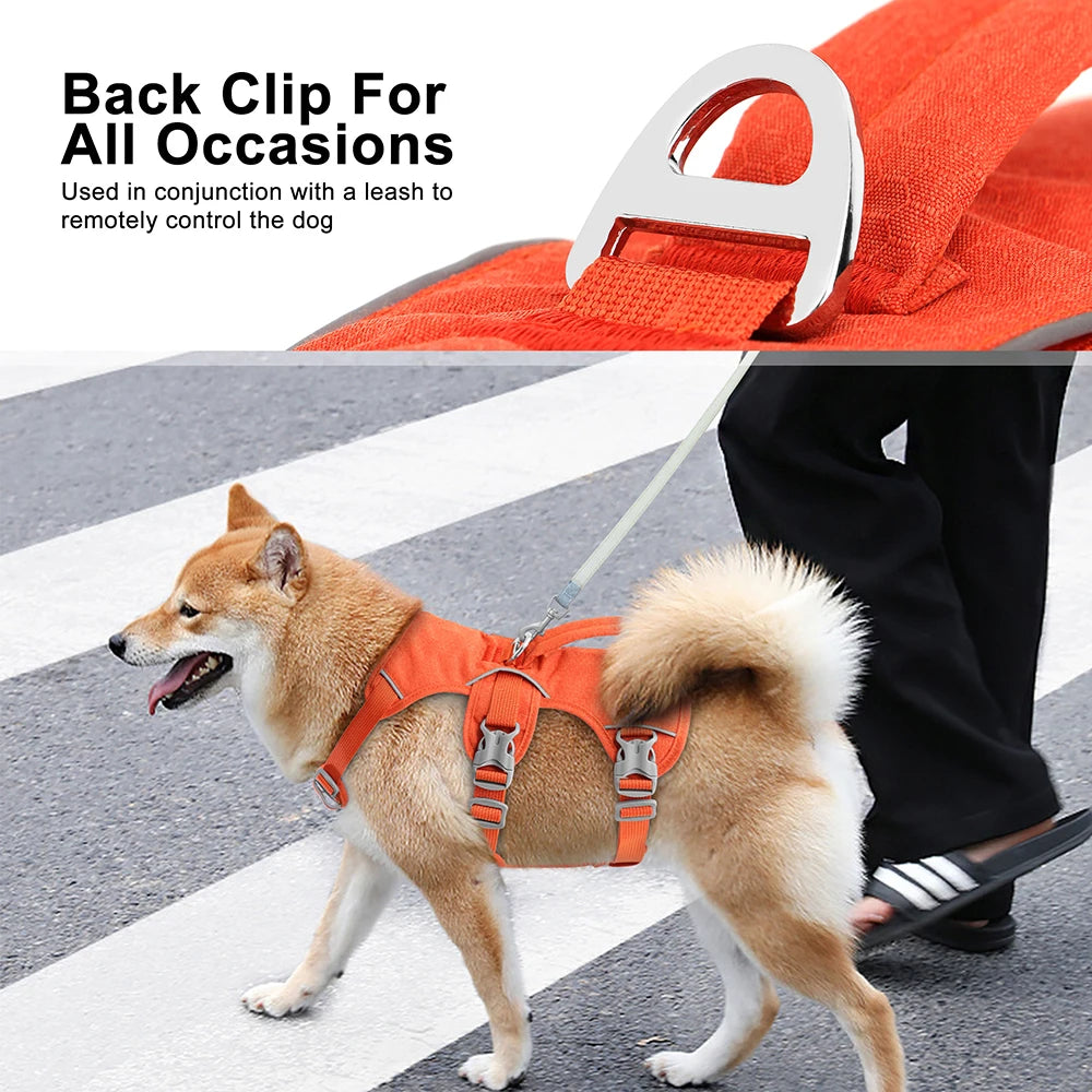Reflective Nylon Dog Harness