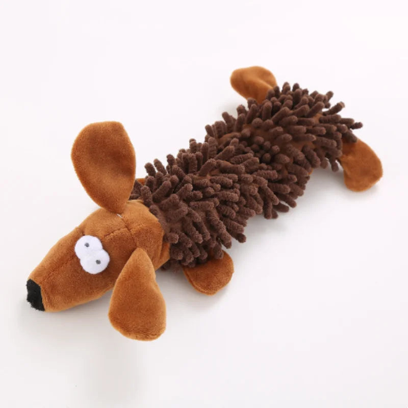 Durable Plush Dog Chew Toy