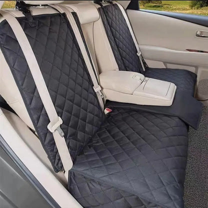 Premium Waterproof Dog Car Seat Cover with Armrest Opener