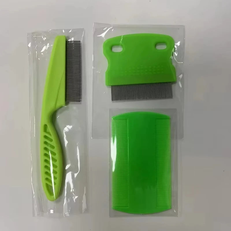 3-Piece Pet Grooming Comb Set