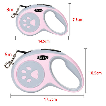 Retractable Nylon Dog Leash