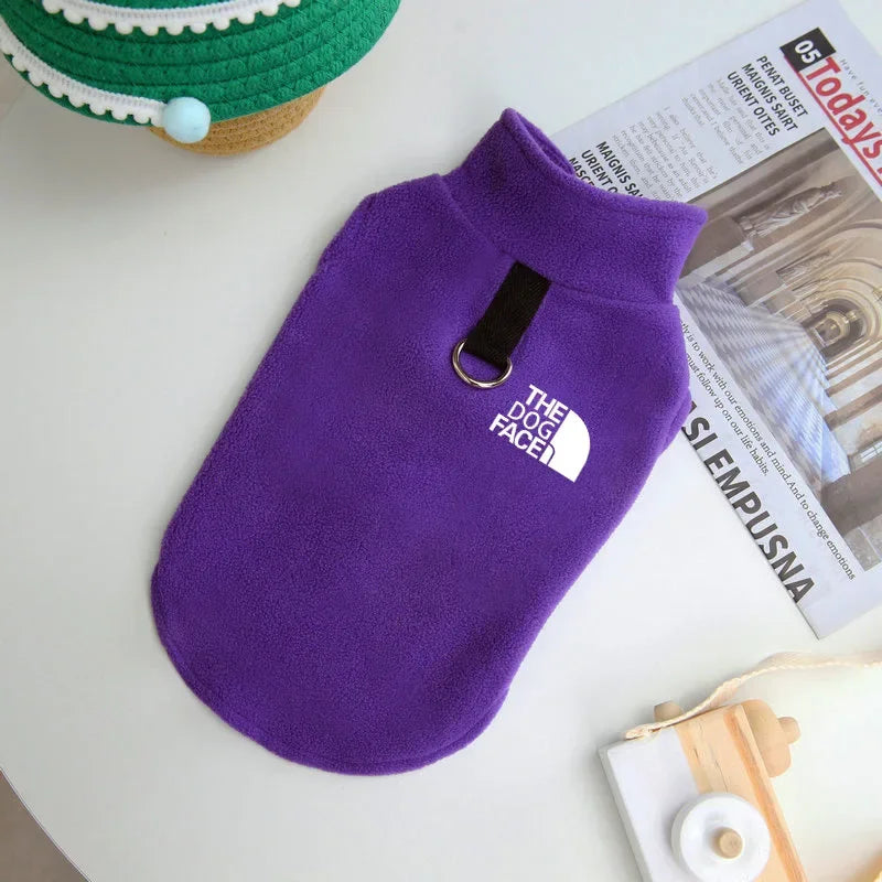 Cozy Fleece Dog Vest – Warm Activewear Jacket