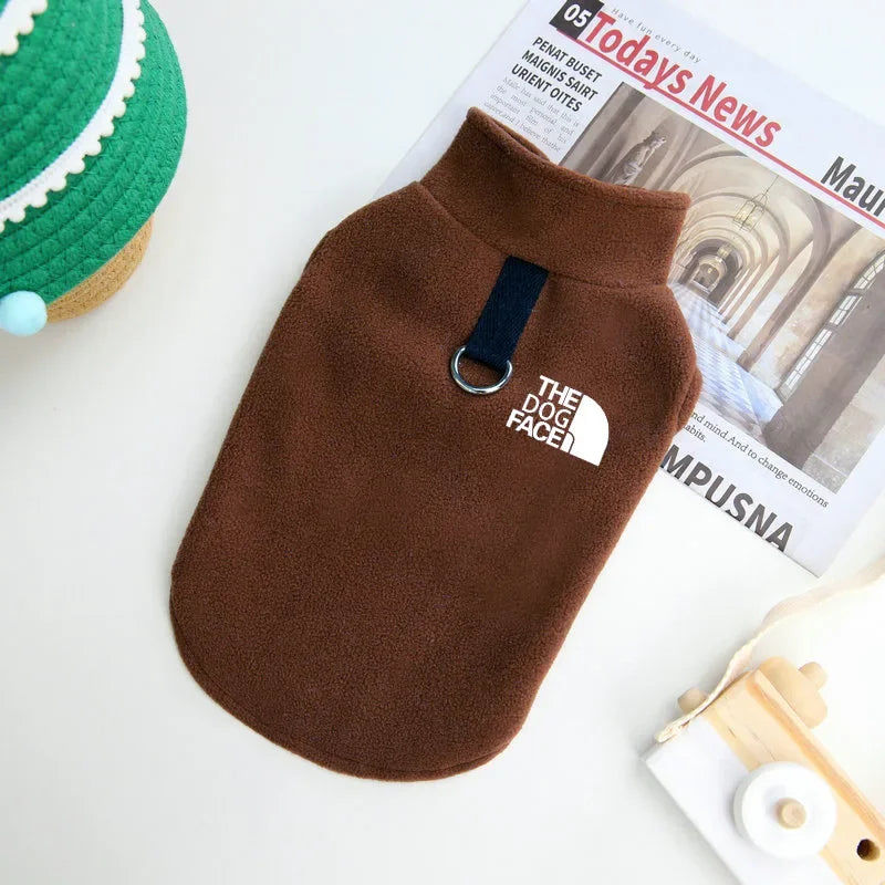 Cozy Fleece Dog Vest – Warm Activewear Jacket