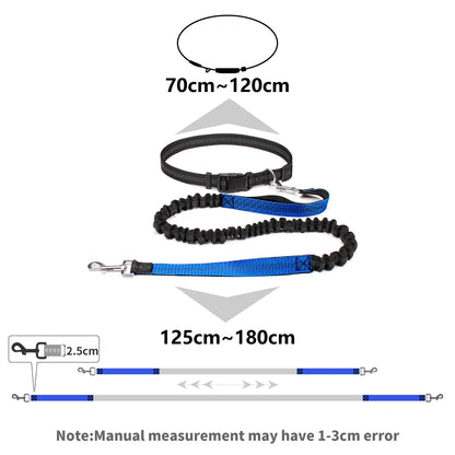 Hands Free Dog Waist Leash