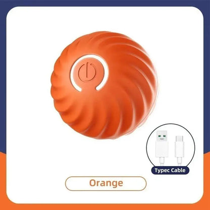 Automatic Moving Smart Pet Ball – USB Rechargeable Interactive Toy