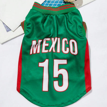 Athletic Pet Tee & Summer Jersey