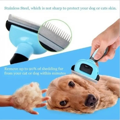 Double-Sided Pet Grooming Brush