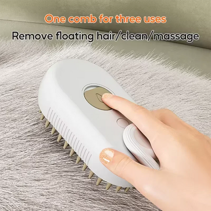 Steam Spray Pet Massage Brush