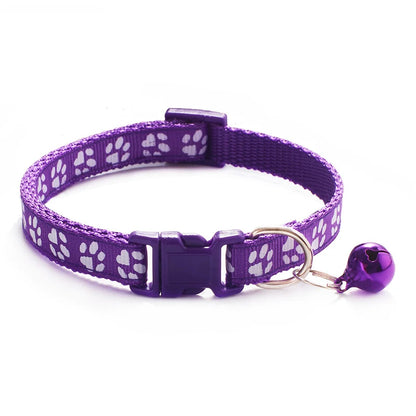 Multi-color optional necklace ring cat rope collar