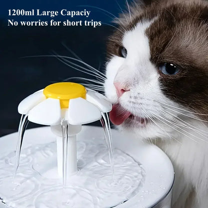 PuppyMeo 1.2L Ultra-Quiet Cat Water Dispenser