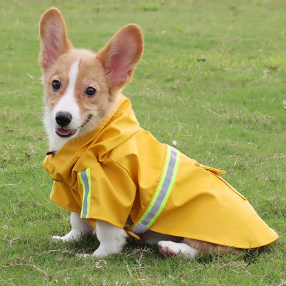 Dog Raincoat with Hood