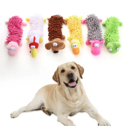 Durable Plush Dog Chew Toy
