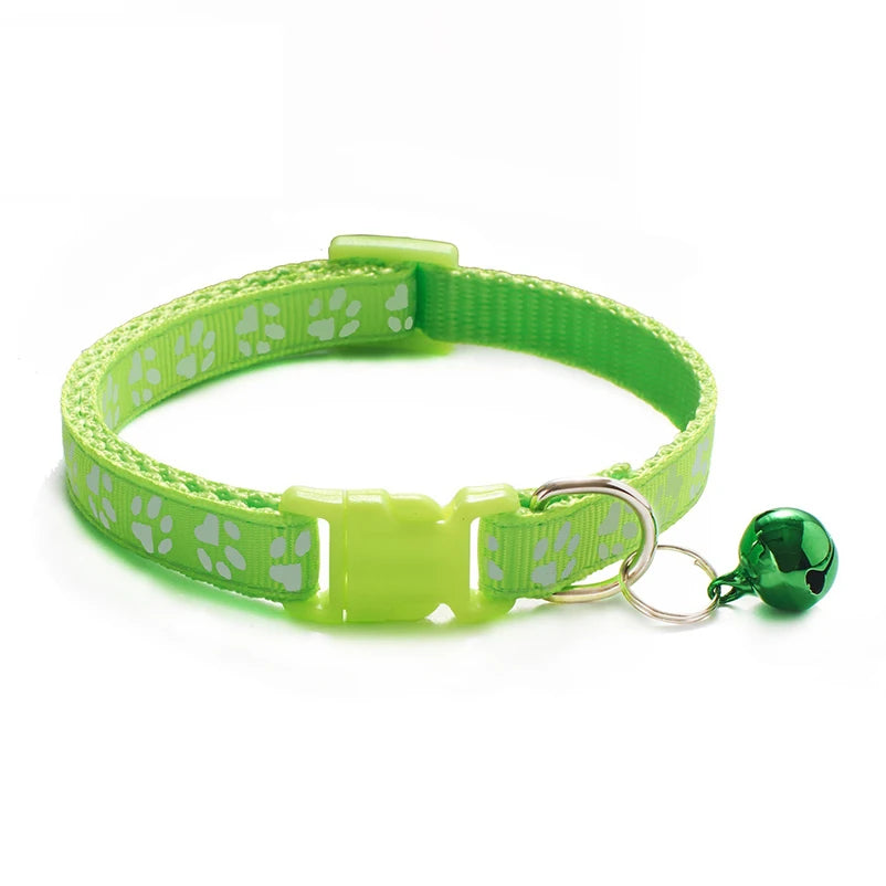 Multi-color optional necklace ring cat rope collar