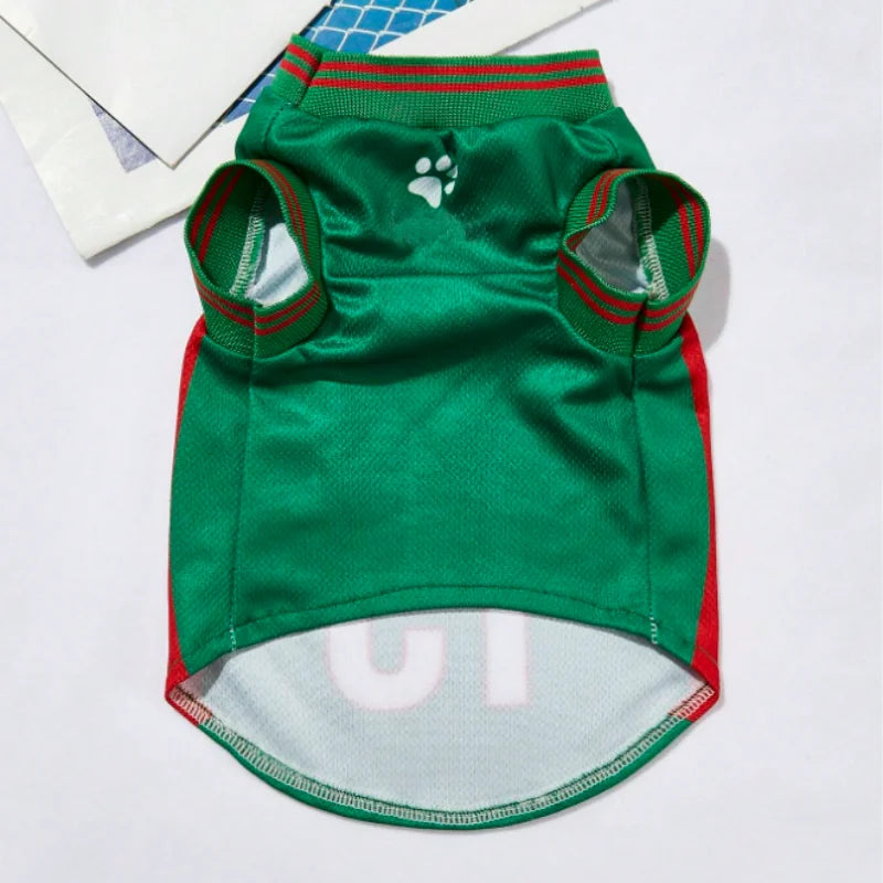 Athletic Pet Tee & Summer Jersey