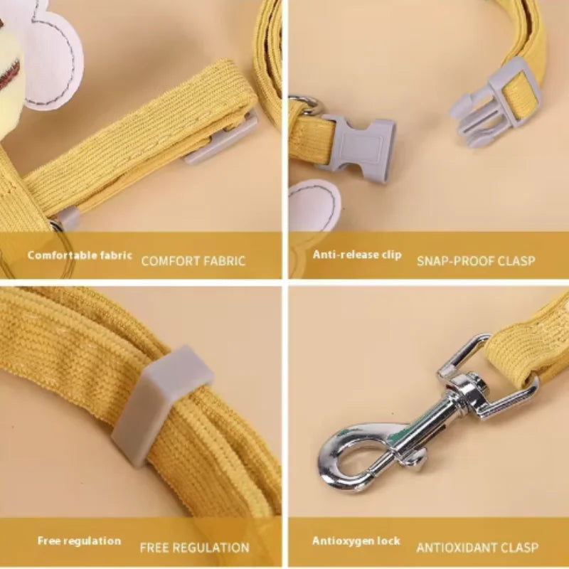 Bee Design Pet Harness Leash