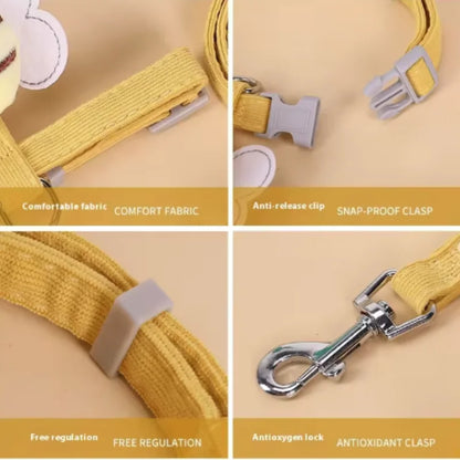 Bee Design Pet Harness Leash
