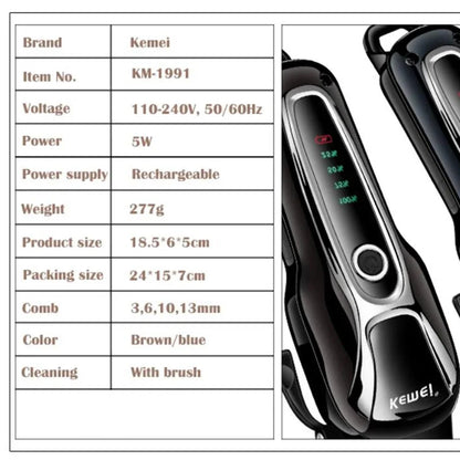 Rechargeable Pet Hair Trimmer