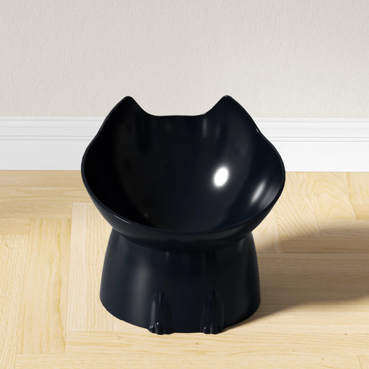 Elevated Tilted Cat Bowl