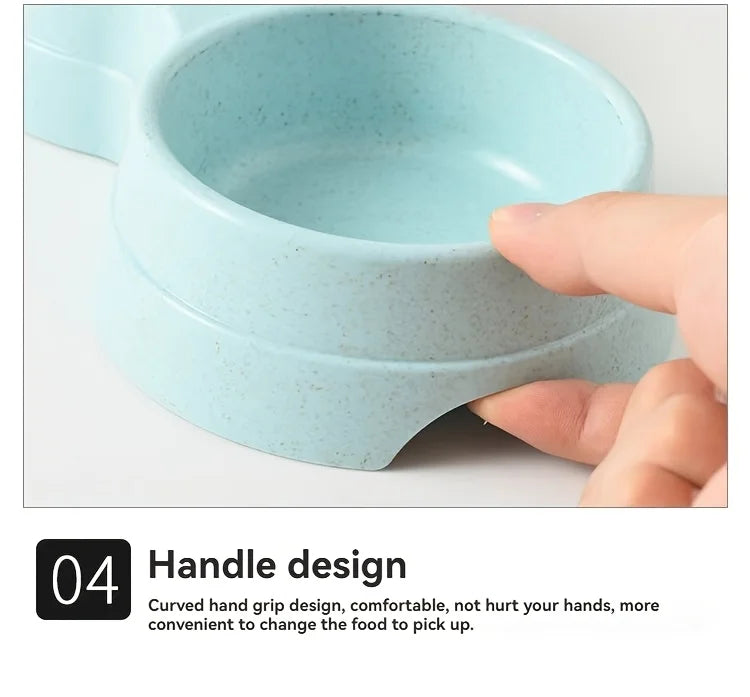 Dual Stainless Steel Pet Bowls