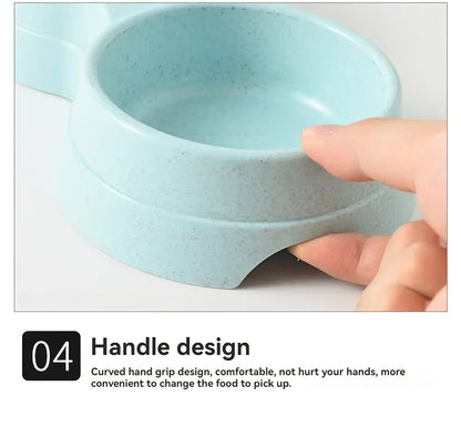Dual Stainless Steel Pet Bowls