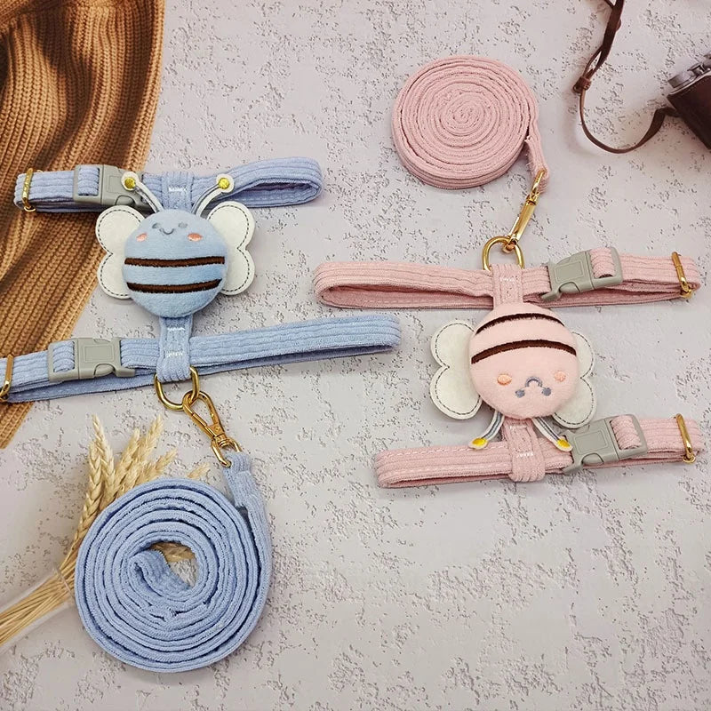 Bee Design Pet Harness Leash