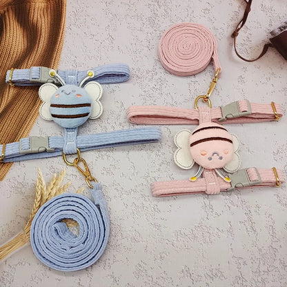 Bee Design Pet Harness Leash