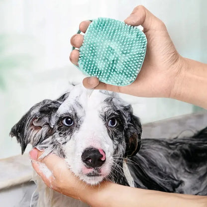 Silicone Pet Bath Massage Gloves