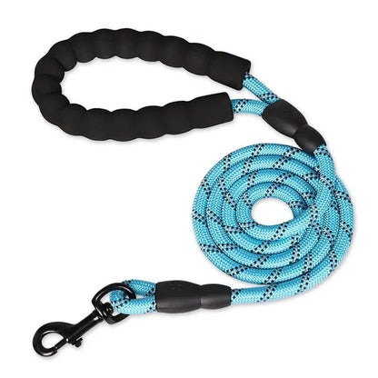 PuppyMeo Luxe Guard Leash | Reflective Heavy-Duty Nylon Traction Rope