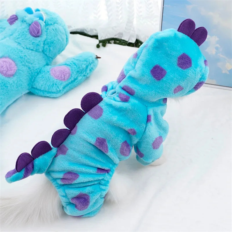 Dinosaur Hooded Pet Coat