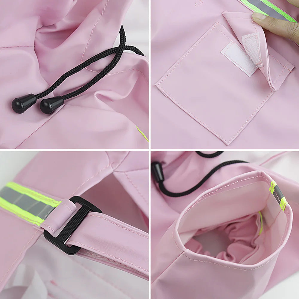 Dog Raincoat with Hood