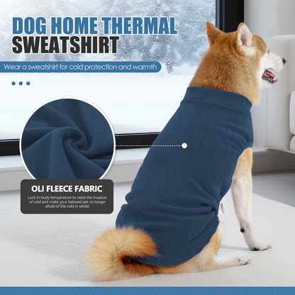 Fleece Dog Sweater Pullover