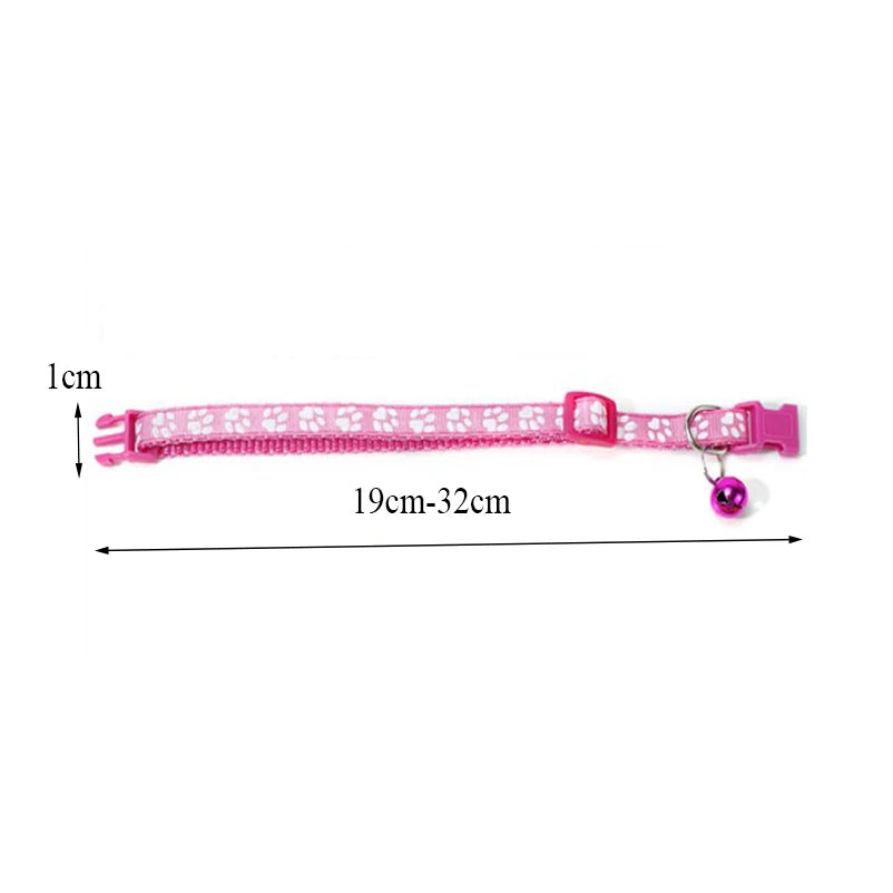 Multi-color optional necklace ring cat rope collar