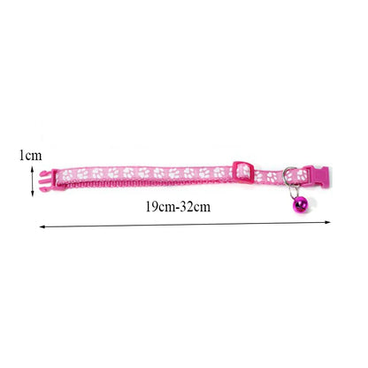 Multi-color optional necklace ring cat rope collar