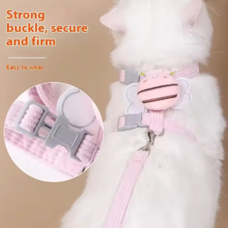 Bee Design Pet Harness Leash